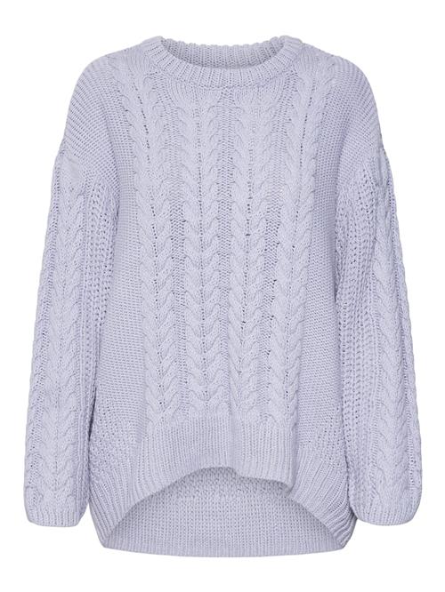 VERO MODA Pullover 'SVEACABLE '  purpur