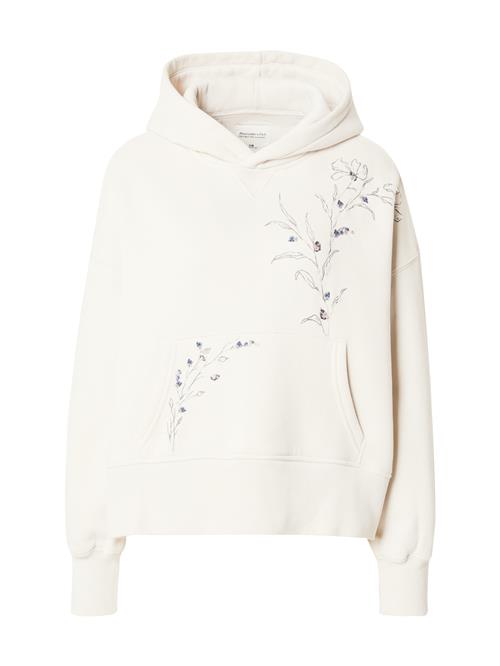 Se Abercrombie & Fitch Sweatshirt 'ESSENTIAL'  blå / sort / hvid ved About You