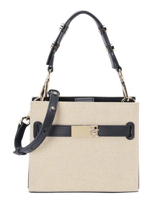 TOMMY HILFIGER Håndtaske 'HERITAGE MINI'  creme / marin