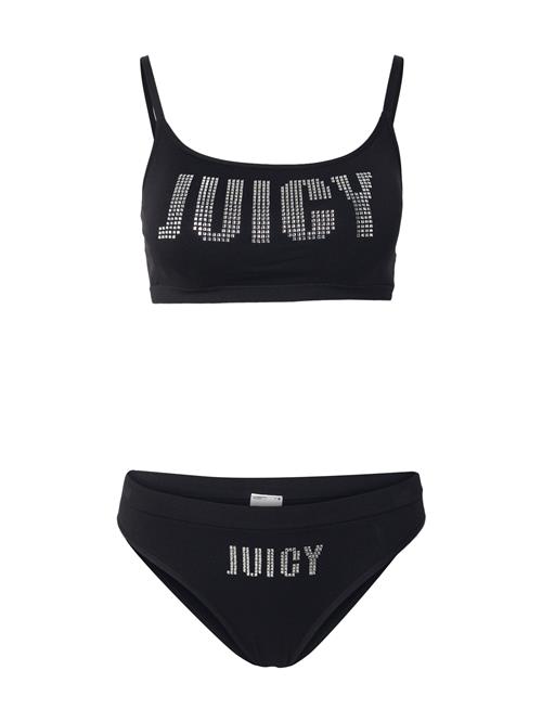 Juicy Couture Undertøjssæt  sort / sølv