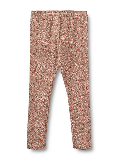 Wheat Leggings  brun / mørkeorange / lys pink / sort