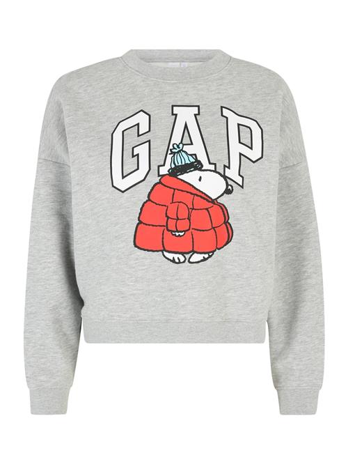 Gap Petite Sweatshirt  lyseblå / grå-meleret / rød / hvid