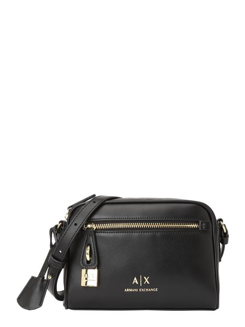 ARMANI EXCHANGE Skuldertaske 'JANE'  guld / sort