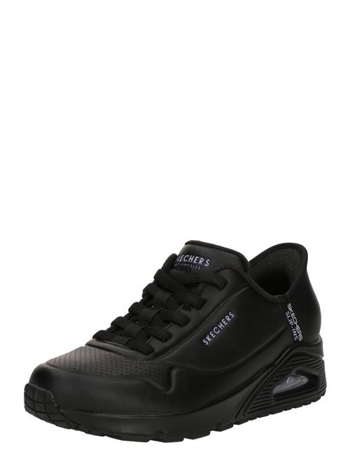 SKECHERS Sneaker low 'Uno - Easy-Air'  lyselilla / sort / hvid