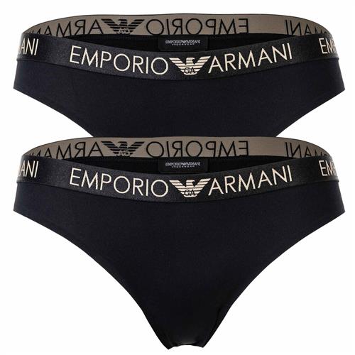 Emporio Armani Slip  guld / sort