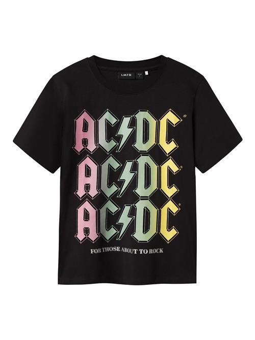 Se NAME IT Shirts 'AC/DC'  blandingsfarvet / sort ved About You