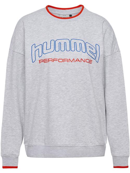 Hummel Sweatshirt 'Fast'  blå / grå / blodrød