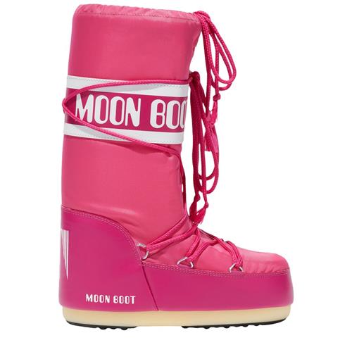 Moon Boot Icon Nylon Snow Boots Bougainvillea | Lyserød | 27-30 EU