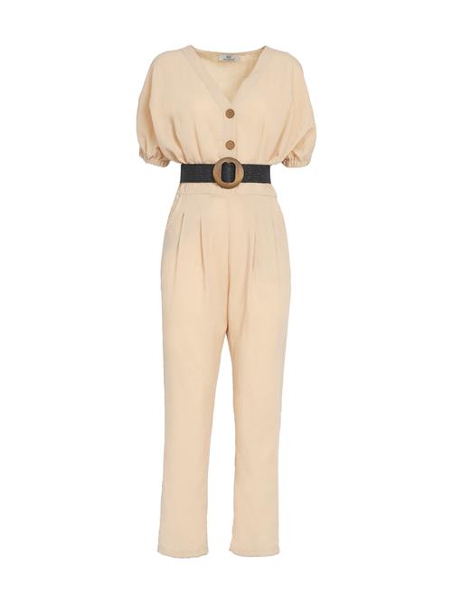 Influencer Jumpsuit  beige