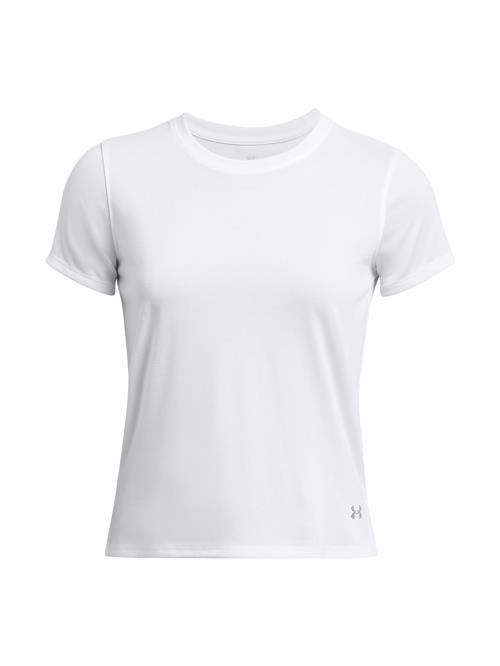 Se UNDER ARMOUR Funktionsbluse 'Streaker'  grå / hvid ved About You