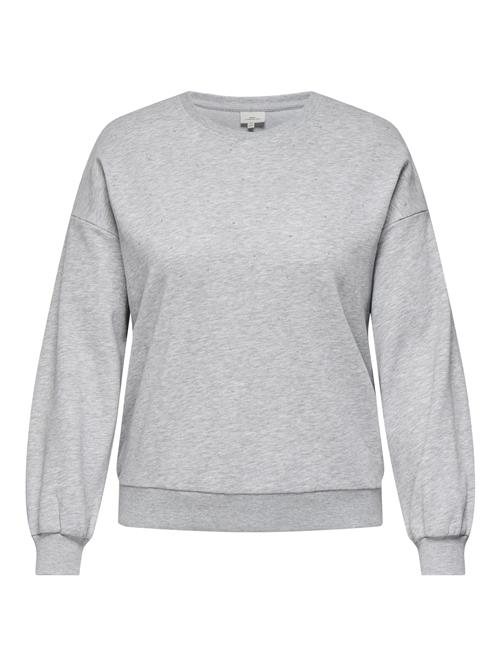 ONLY Carmakoma Sweatshirt  grå