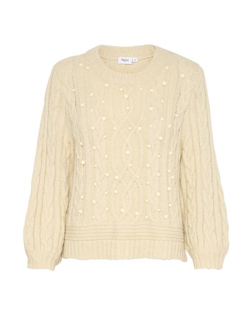 SAINT TROPEZ Pullover 'Ivala'  creme