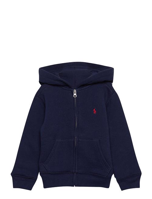 Ralph Lauren Kids Cotton-Blend-Fleece Hoodie Ralph Lauren Kids Blue