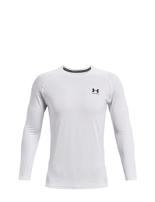 Ua Hg Armour Fitted Ls Under Armour White