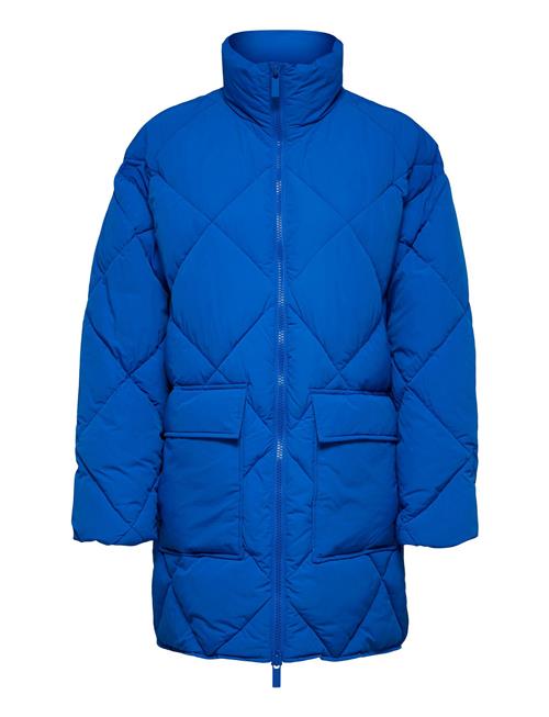 Selected Femme Slfheidi Puffer Jacket B Selected Femme Blue