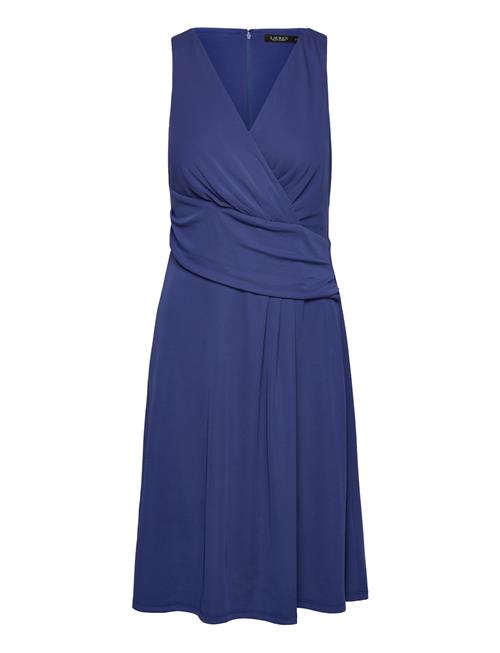 Lauren Ralph Lauren Str Matte Jersey-Dress Lauren Ralph Lauren Blue