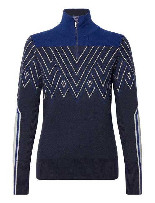 Kari Traa Voss Ski Knit Half Zip Kari Traa Navy