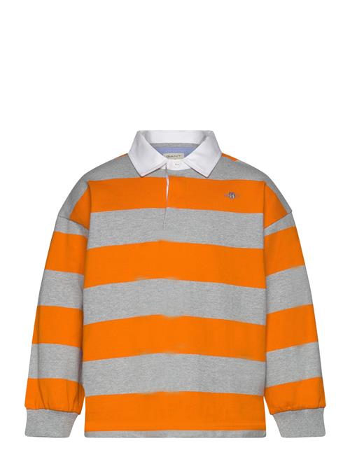 GANT Striped Shield Heavy Rugger GANT Orange