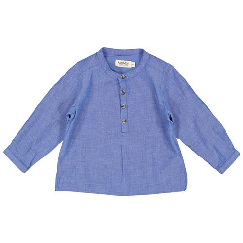 MarMar Copenhagen Totoro Shirt Bright Denim | Blå | 80 cm