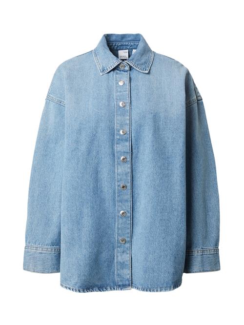 VERO MODA Bluse 'NAVY'  blue denim