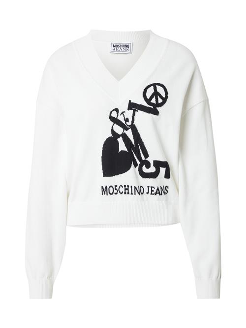 Moschino Jeans Pullover  sort / hvid