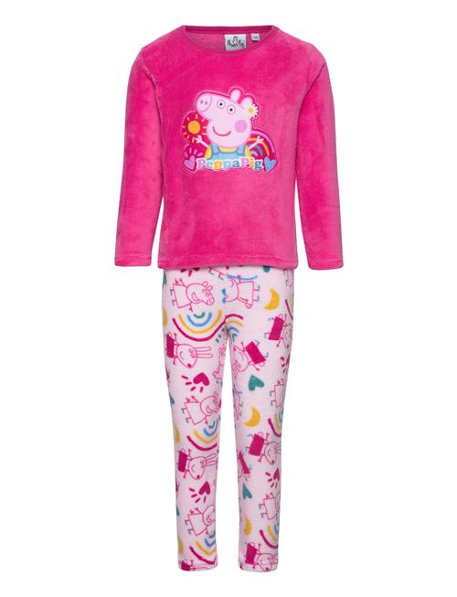 Pyjalong Coral Peppa Pig Pink