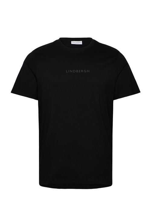 Lindbergh Print Tee S/S Lindbergh Black