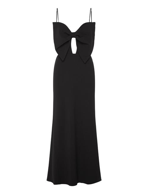 Paula Bow Maxi Dress Bardot Black