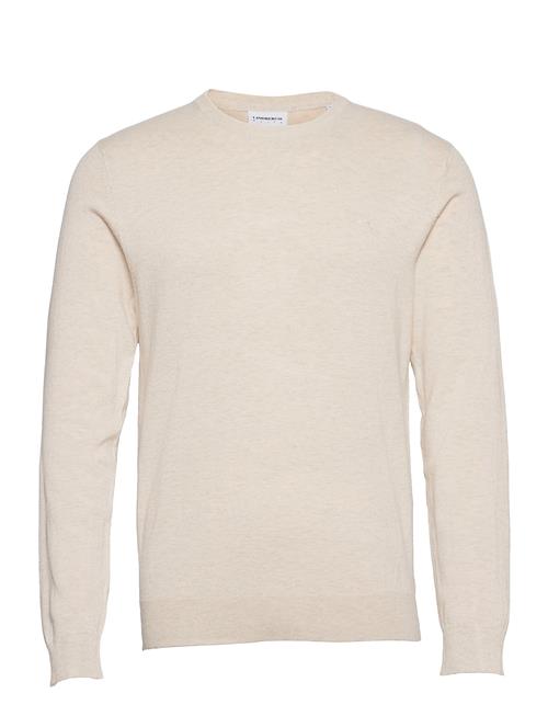 Mélange Round Neck Knit Lindbergh Cream