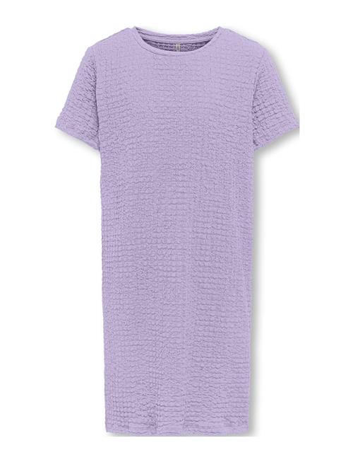 Kids Only Koglumi S/S O-Neck Dress Jrs Kids Only Purple