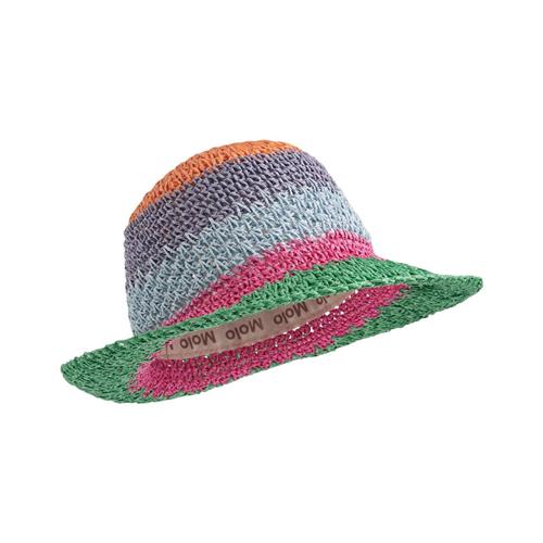 Molo Stribet Straw Hat Magic Fade | Blå | 3-6 years