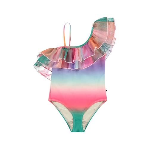 Se Molo Nilla Badedragt Magic Fade | Lyserød | 110 cm ved Babyshop
