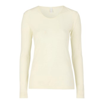 Damella Wool Long Sleeve Top Benhvid merinould X-Small Dame