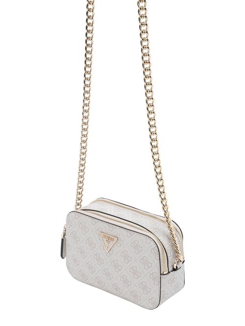 GUESS Skuldertaske 'Noelle'  beige / creme / guld