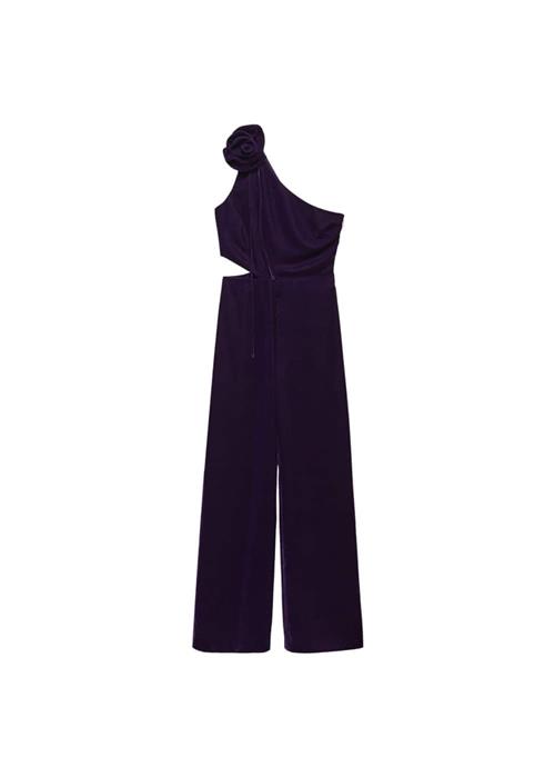 MANGO Jumpsuit 'Melie'  mørkelilla