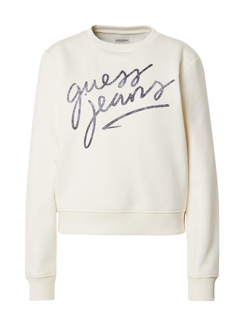 GUESS JEANS Sweatshirt  sand / blå