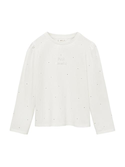 MANGO KIDS Bluser & t-shirts 'COMITE'  lysebeige / sølv