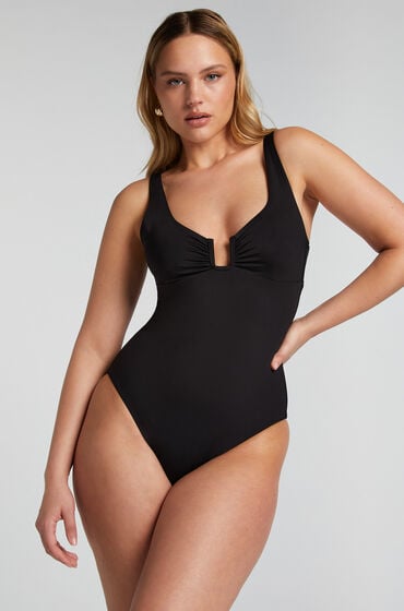 Hunkemöller Badedragt Shaping Santorini sort