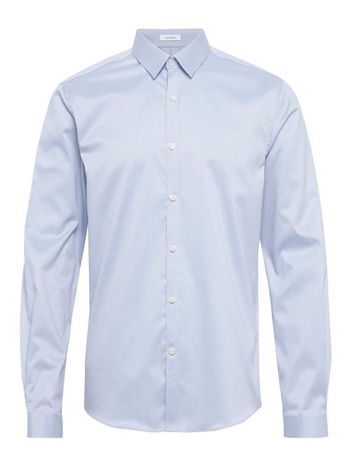 Lindbergh Plain Twill Stretch Shirt L/S Lindbergh Blue