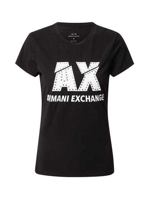 ARMANI EXCHANGE Shirts  sort / hvid