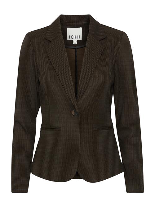 ICHI Blazer 'MANSE HERRINGBONE'  pueblo / sort