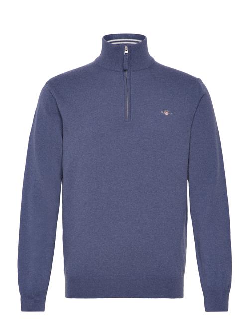 Superfine Lambswool Half Zip GANT Blue