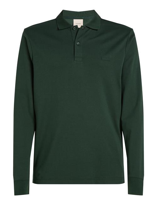 Calvin Klein Liquid Touch Slim Ls Polo Calvin Klein Green