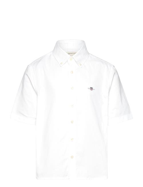 GANT Reg Ss Oxford B.d Shirt GANT White