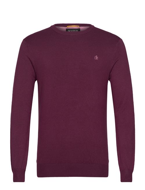 Essential Viscose Sweater Scotch & Soda Burgundy