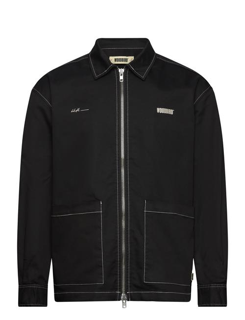 Wbtuck Zip Shirt Woodbird Black