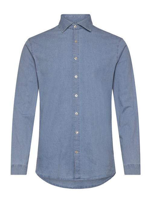 Soft Indigo Stretch Shirt L/Ssoft Indigo Stretch Shirt L/S Lindbergh Blue