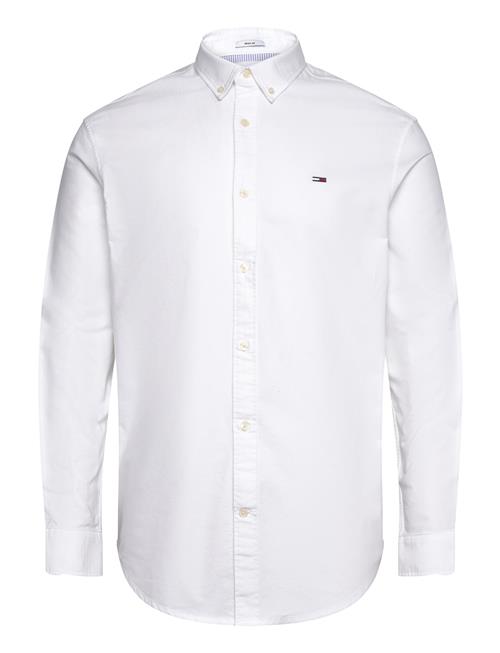 Tjm Entry Reg Oxford Shirt Ext Tommy Jeans White