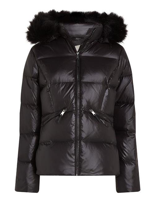 Calvin Klein Mw Padded Real Down Jacket Calvin Klein Black