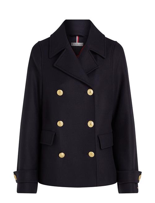 Tommy Hilfiger Wool Blend Db Peacoat Tommy Hilfiger Navy